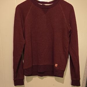 HOMAGE Maroon Long Sleeve Tee